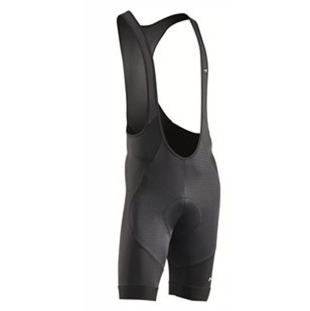 Picture of NORTHWAVE - ACTIVE BIBSHORT-GEL BLACK